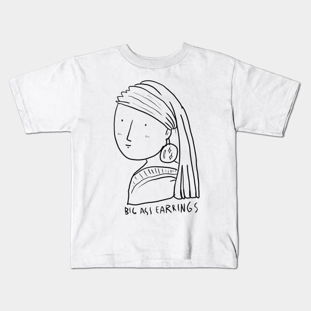 Pearls Kids T-Shirt by MagnumOpus